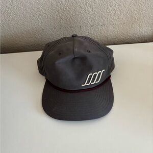 Gray Cap with White Logo
